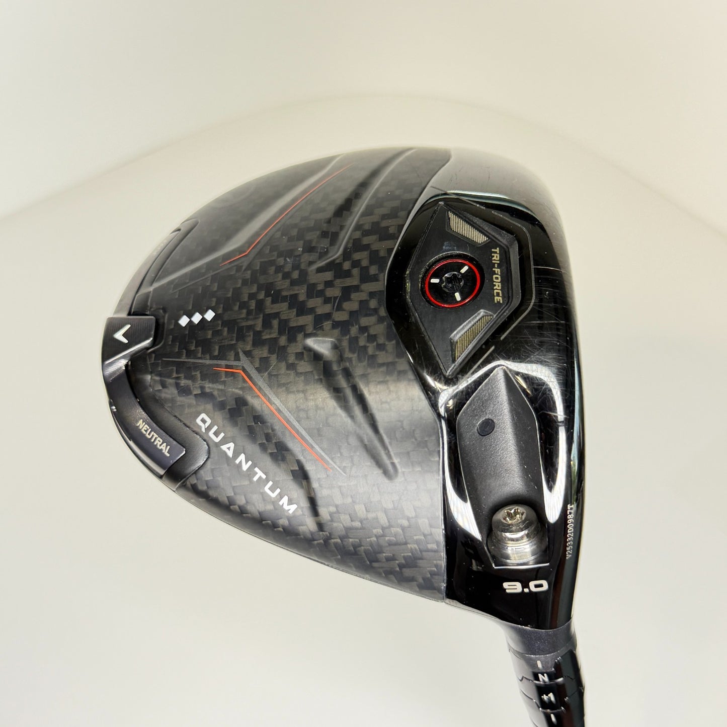 Callaway Quantum Triple Diamond with Aftermarket Denali Black Stiff