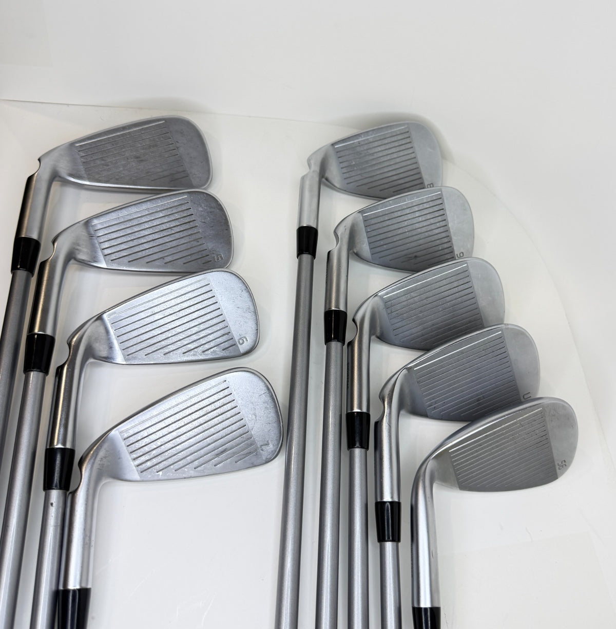 (9 Piece Set!) Nice PING G440 Irons 4-PW, UW & SW with Senior Flex Shafts